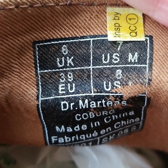 Vintage Doc Martens BROWN chukka boot | size 8 women 7 men *see listing - Picture 7 of 9